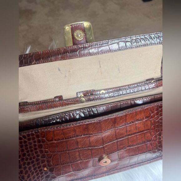 Cole Haan Leather  Brown Vintage Clutch Purse - Picture 5 of 7